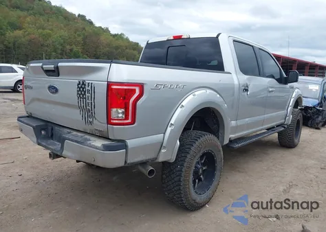 2016 Ford F-150 Xlt из США, поврежденный, VIN 1FTEW1EFXGFC98247